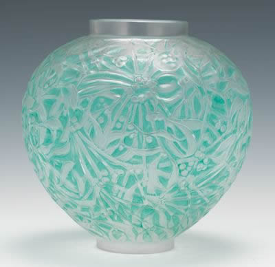 Rene Lalique Vase Gui