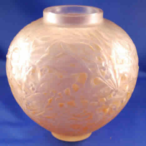 Rene Lalique Vase Gui
