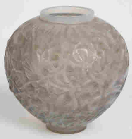 Rene Lalique Vase Gui