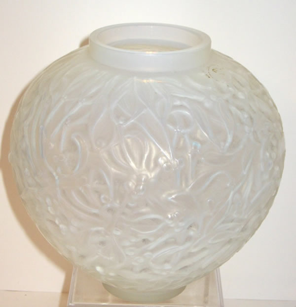 Rene Lalique Vase Gui