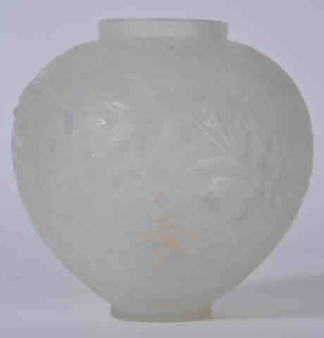 Rene Lalique Vase Gui