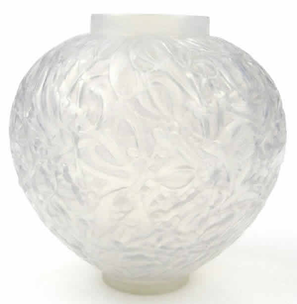 Rene Lalique Vase Gui