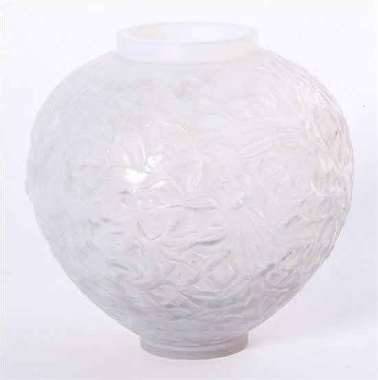 Rene Lalique Vase Gui