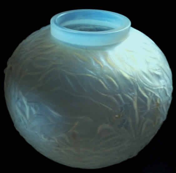 Rene Lalique Vase Gui