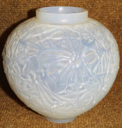 Rene Lalique Vase Gui