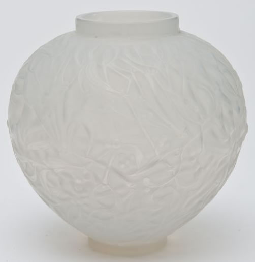Rene Lalique Vase Gui