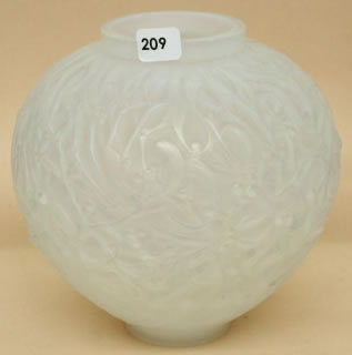 Rene Lalique Vase Gui