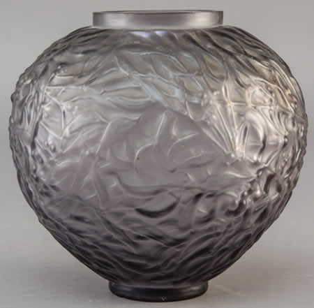 Rene Lalique Vase Gui