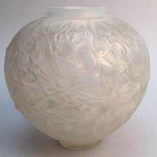 Rene Lalique Vase Gui