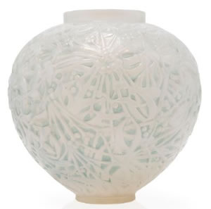 Rene Lalique Vase Gui