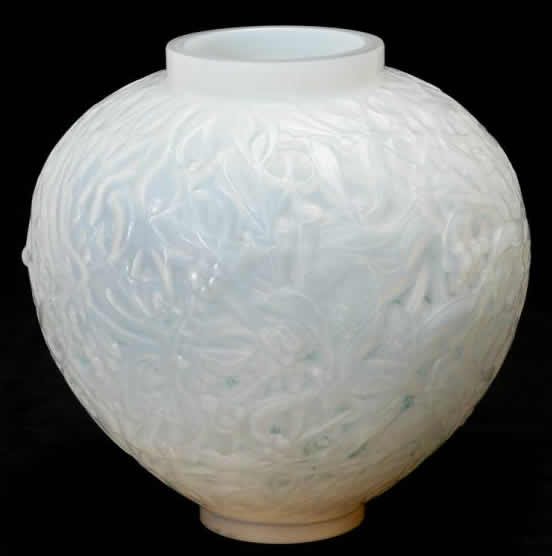 Rene Lalique Vase Gui