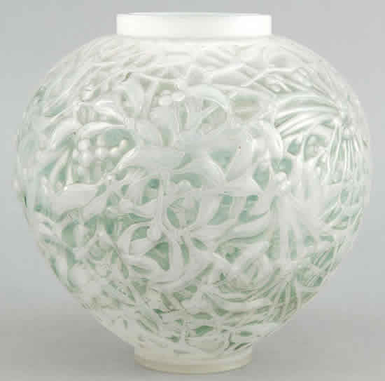 Rene Lalique Vase Gui