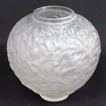 Rene Lalique Vase Gui