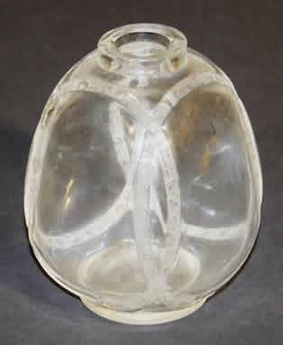 Rene Lalique Vase Guirlande De Roses