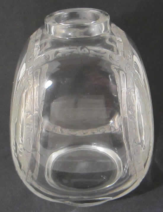 Rene Lalique Vase Guirlande De Roses