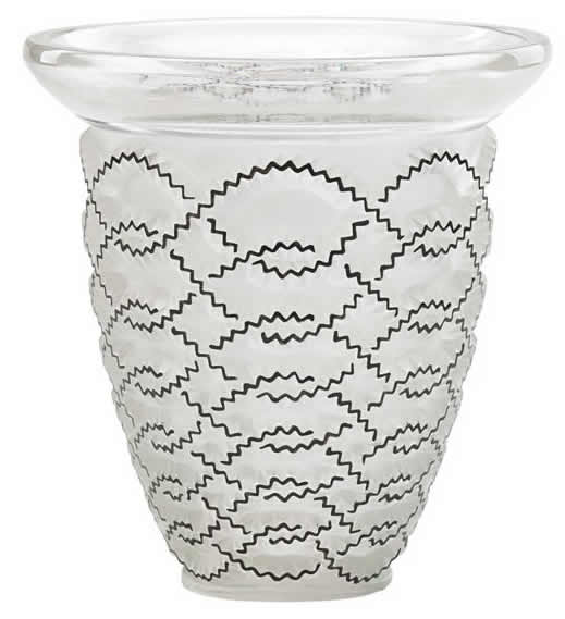 Rene Lalique Vase Guirlandes