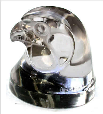 Rene Lalique Car Mascot Hawk Head