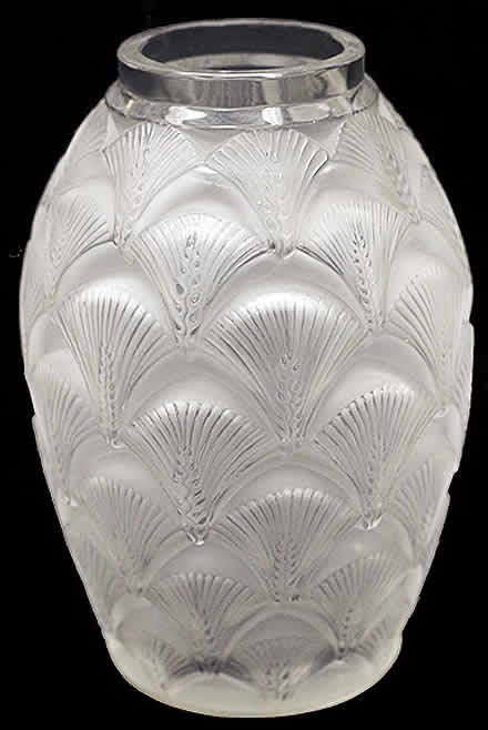 Rene Lalique Vase Herblay