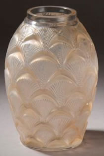 Rene Lalique Vase Herblay