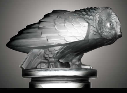 Rene Lalique Hibou Car Mascot