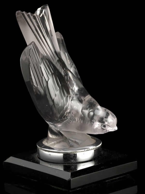 Rene Lalique Bookend Hirondelle