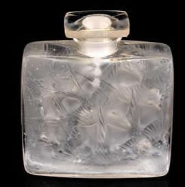 Rene Lalique Perfume Bottle Hirondelles