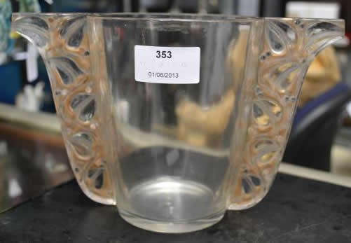 Rene Lalique Vase Honfleur