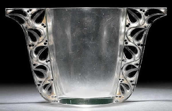 Rene Lalique Vase Honfleur