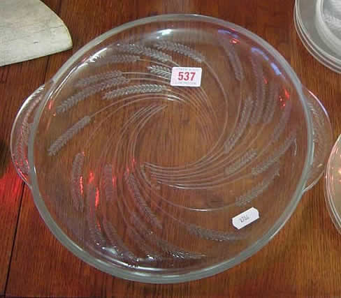 Rene Lalique Hortense-2 Plate