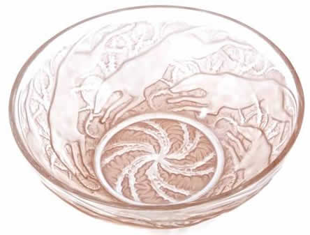 Rene Lalique Bowl Hounds