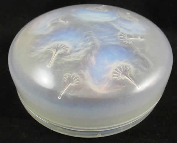 Rene Lalique Powder Box Houppes