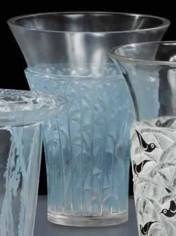 Rene Lalique Vase Ibis