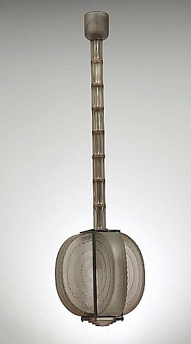 Rene Lalique Ile De France Chandelier