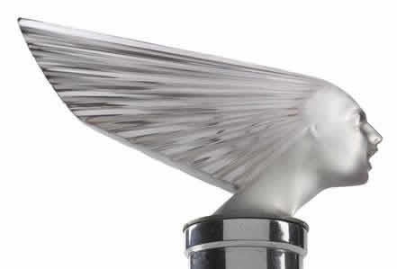 Rene Lalique Car Mascot Indian Head