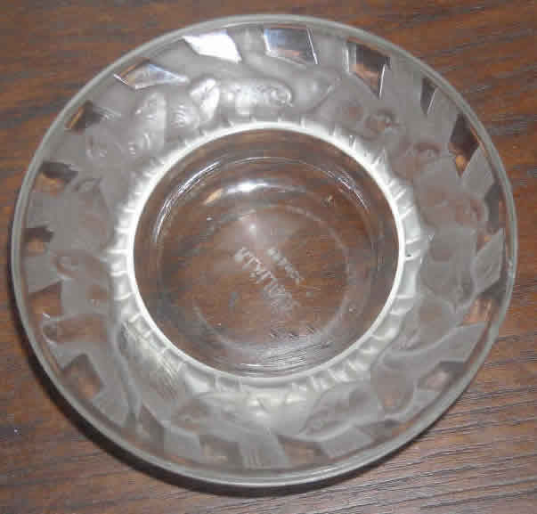 Rene Lalique Ashtray Irene