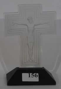 Rene Lalique Statue Jesus Christ