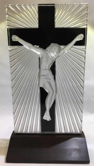 Rene Lalique Statue Jesus