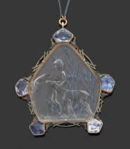 Rene Lalique Jupiter Et La Chevre Amalthee Pendant