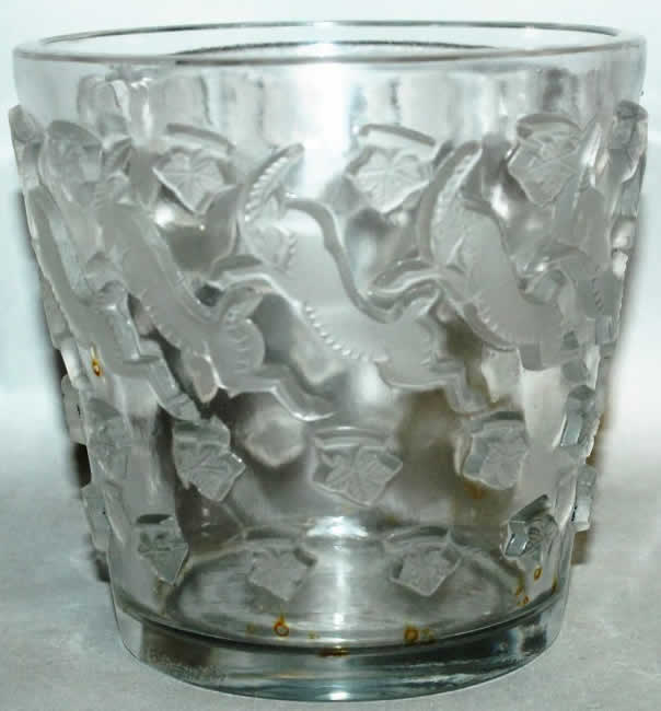 Rene Lalique Vase Jurancon