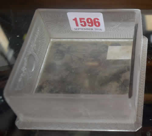 Rene Lalique Box Bottom Khedive