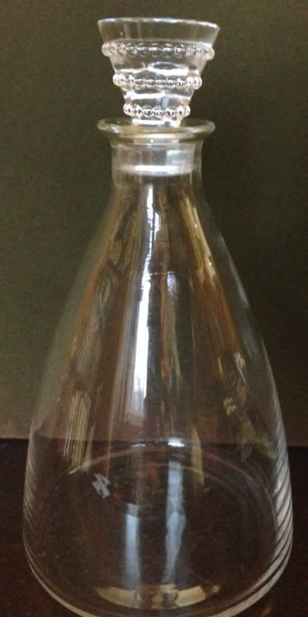 Rene Lalique Decanter Kobe