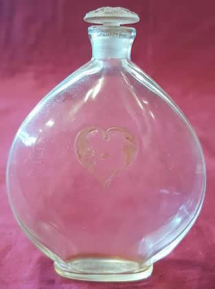 Rene Lalique Flacon L'Amour Dans Le Coeur