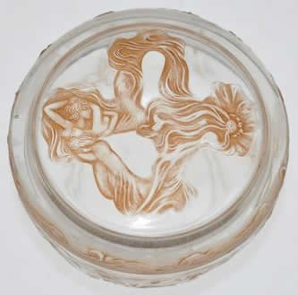 Rene Lalique Powder Box L'Origan