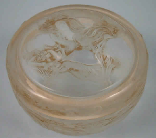 Rene Lalique Powder Box L'Origan
