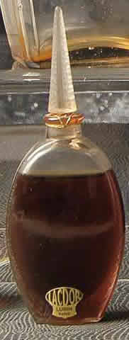 Rene Lalique Perfume Bottle Lacdor