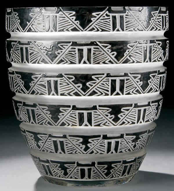 Rene Lalique Lagamar Vase