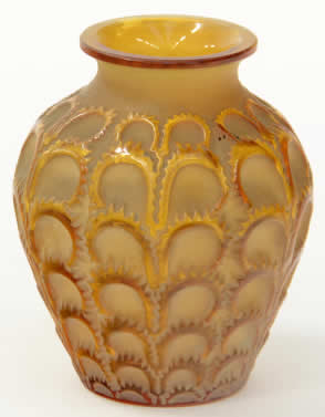 Rene Lalique Vase Laiterons