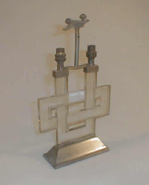 Rene Lalique Lamp Entrelacs