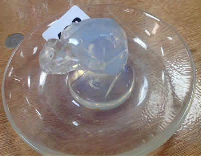 Rene Lalique Ash Receiver Lapin