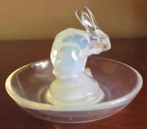 Rene Lalique Ashtray Lapin